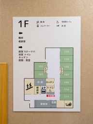施設の案内図