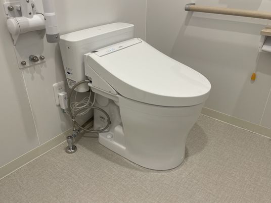 清潔感のあるトイレ空間