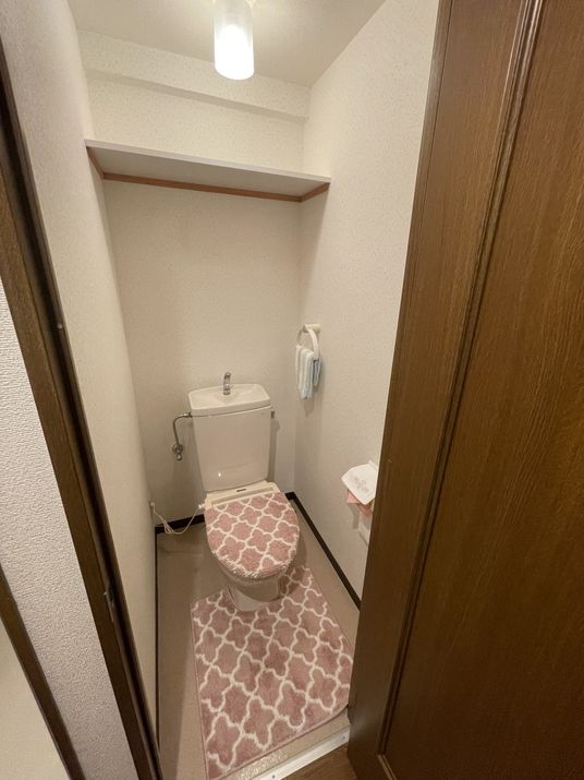 整備された清掃トイレ