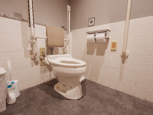 バリアフリーのトイレ