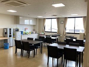 明るい食堂  