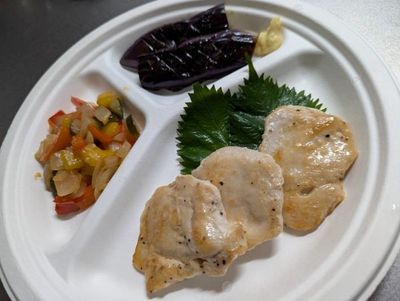 健康的な料理の一例  