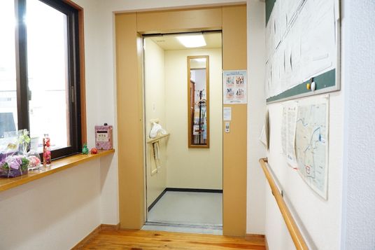 エレベーターホールの様子