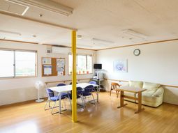 明るい共用スペース