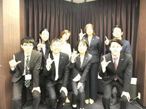 スタッフ集合のロビー  