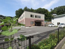 緑豊かな外観