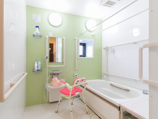 安全機能付き浴室