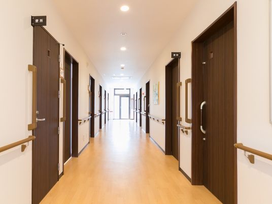 清潔な廊下の様子