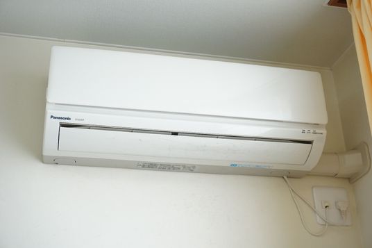 壁掛けエアコンのアップ