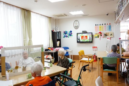 居室の日常風景