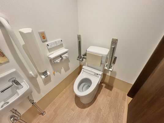 設備が整ったトイレ