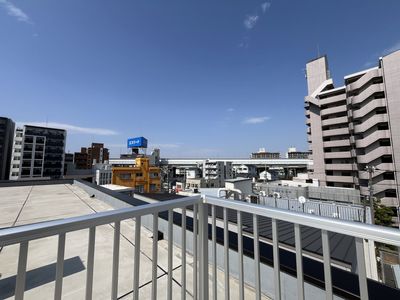 開放感のあるテラス