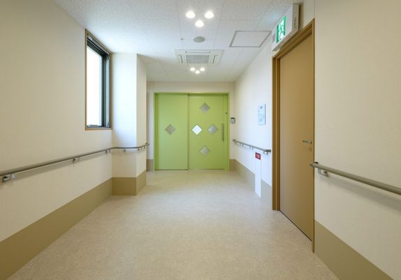 明るい廊下