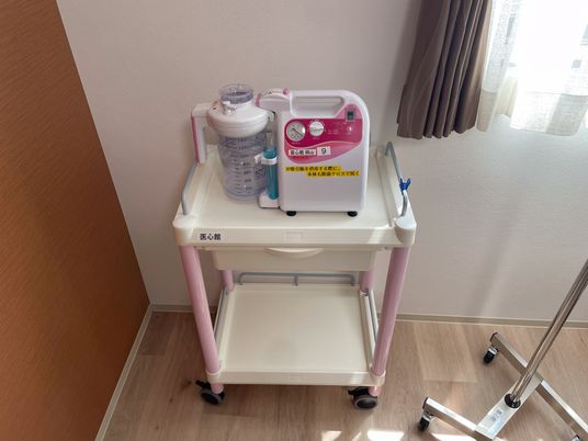 医療用機器がある部屋