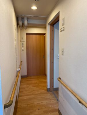 清潔感のある廊下