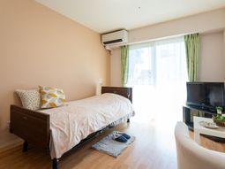 ゆったりした居室