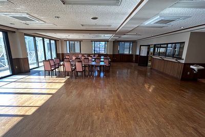 ゆったり共有スペースでの勤務