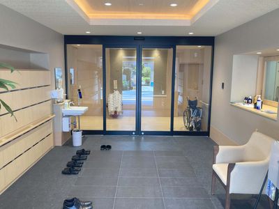 広々としたエントランス