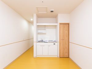 居室のキッチンコーナー