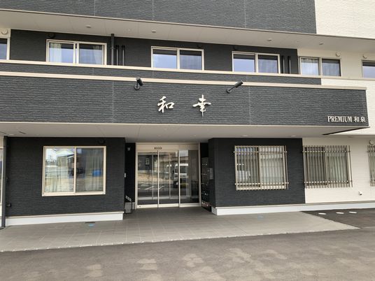 高級感のあるエントランス