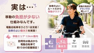 効率的な移動の様子