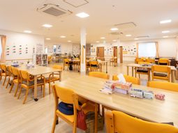 温かみのある食堂