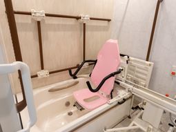 安全な入浴ができる浴室