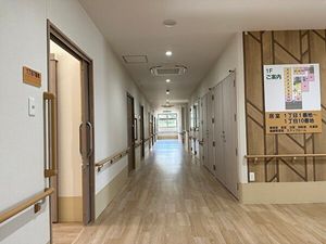 快適な環境の廊下