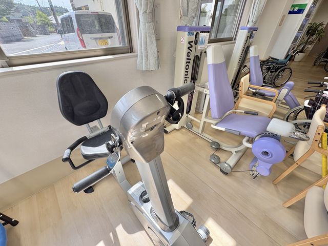 トレーニング機器の部屋