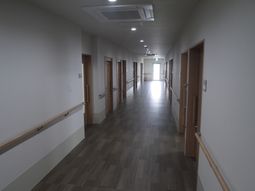 広々とした廊下