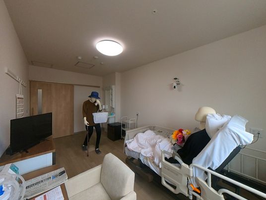 居室の一コマ