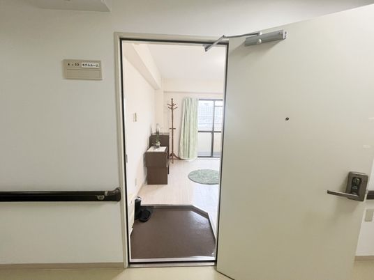 安らぎの居室への入口