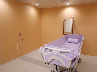 居室で過ごす利用者様