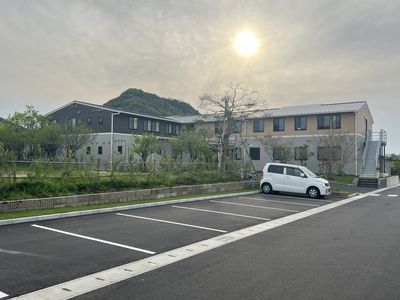 ゆとりある環境の外観