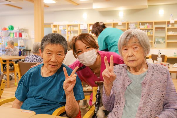 広々とした共有スペース
