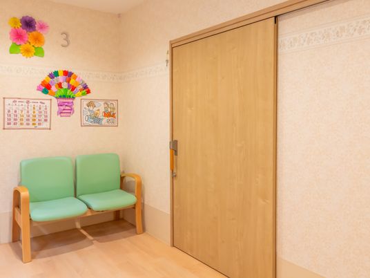 居心地の良い居室の一角