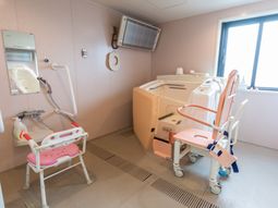 設備が整った浴室