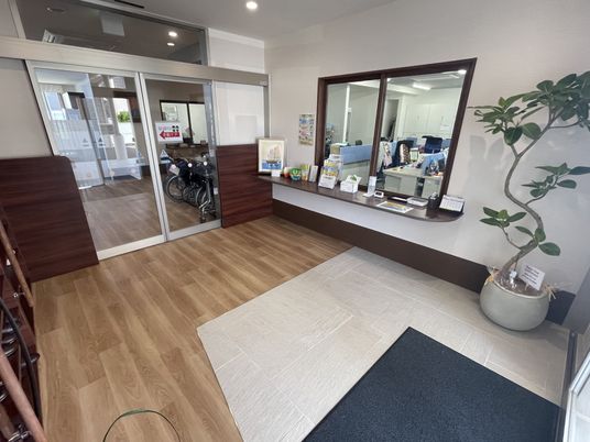 入りやすいエントランス空間