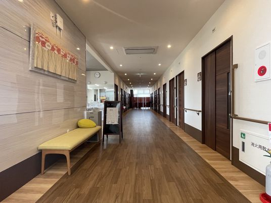 ゆったり廊下の様子