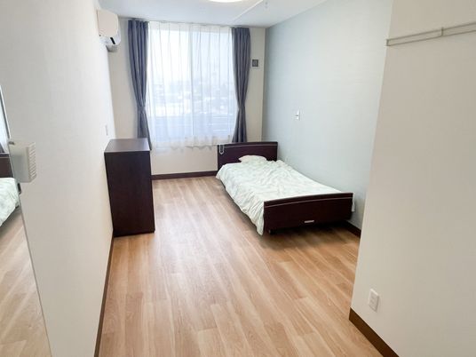 ゆったりとした居室