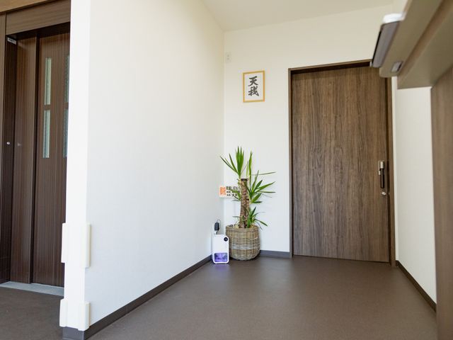 和風の居室入口