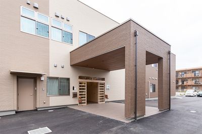 広いエントランス