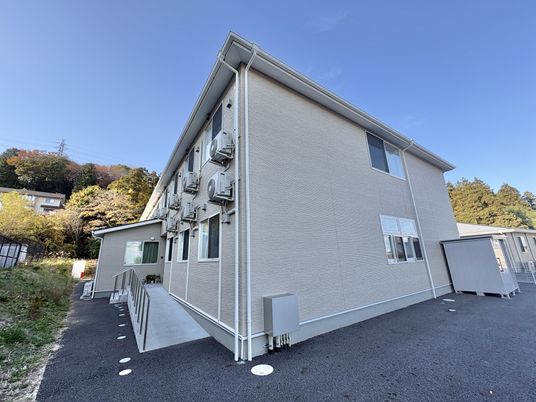 スペースが広い外観