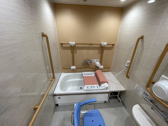 使いやすい浴室