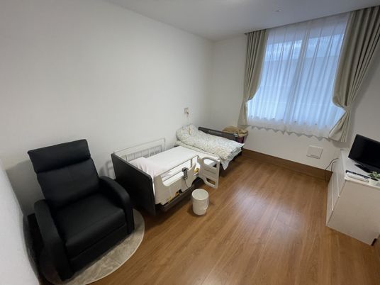 ベッドがある居室