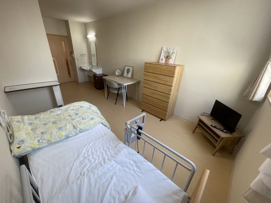 明るい空間の居室