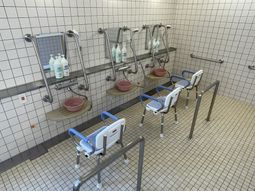 機能的な洗面台