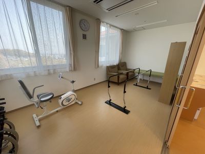 エクササイズ器具のある部屋