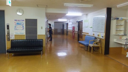 広々とした廊下