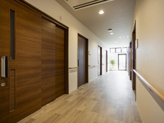 明るい廊下